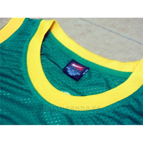 Camiseta Bethel Allen Iverson #3 Retro Verde